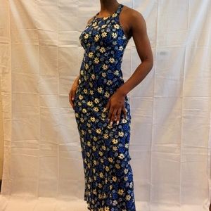 Floral maxi dress